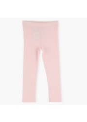 Juniors Full Length Leggings with Elasticised Waistband - Set of 2