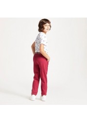 Juniors Solid Woven Pants