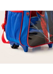 Spider-Man Print 5-Piece Trolley Backpack Set