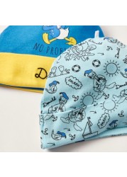 Donald Duck Print Beanie - Set of 2