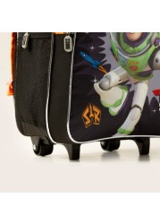 Disney Toy Story Printed 5-Piece Trolley Backpack - 14 Inches