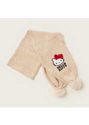 Hello Kitty Embroidered Detail 3-Piece Winter Accessory Set