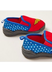 Wonder Woman Print Baby Shoes