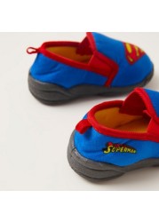 Superman Print Baby Shoes