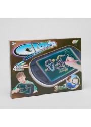 Dino Glow Luminous Drawing Board