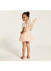 Charmz Embellished Tutu Skirt with Elasticated Waistband