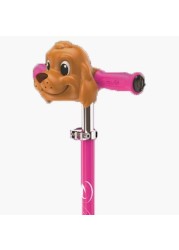 Evo Puppy Light-Up Mini 3-Wheel Scooter with Foam Grip Handles