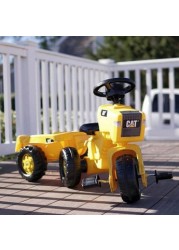 Rolly Toys 3-Wheeler CAT Ride-On Tractor with Trailer