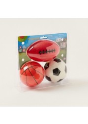 Juniors 3-Piece Sports Ball Set