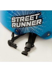 Street Runner Printed Multipurpose Helmet