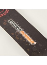 Street Runner Printed Skateboard