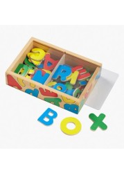 Melissa & Doug Magnetic Wooden Alphabet