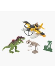 Dino Valley Seaplane Mission Playset