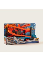 Hot Wheels LSV Lift and Launch Hauler Playset