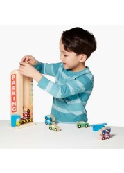 Melissa and Doug Stack & Count Parking Garage Playset