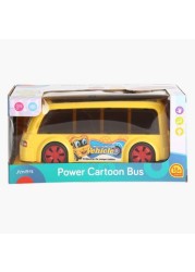 Juniors Power Cartoon Bus with Light and Music