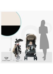 Moon Foldable Baby Stroller with Canopy