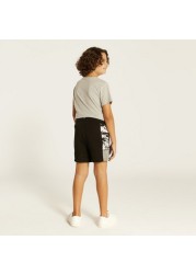 PUMA Panelled Shorts with Drawstring Closure and Pockets