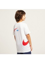 Nike Printed T-shirt with Short Sleeves