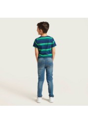 Juniors Solid Jeans with Pockets
