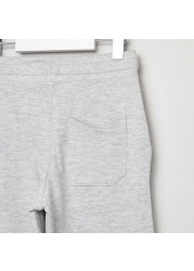 Juniors Printed Joggers with Drawstring Closure