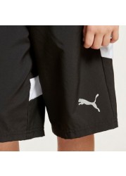PUMA Textured Shorts with Pocket Detail and Elasticised Waistband