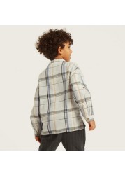 Eligo Checked Shirt with Long Sleeves