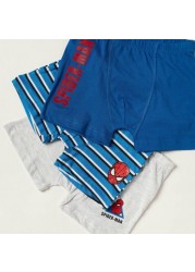 Spiderman Print Boxers - Set of 3