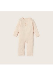 Juniors Printed Sleepsuit with Long Sleeves - Set of 3