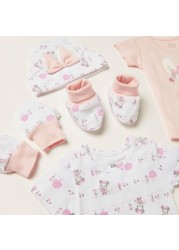 Disney Minnie Mouse Print 8-Piece Clothing Gift Set