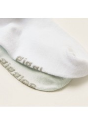 Giggles Textured Socks with Ruffles - Set of 2
