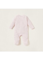 Juniors Printed Sleepsuit with Long Sleeves