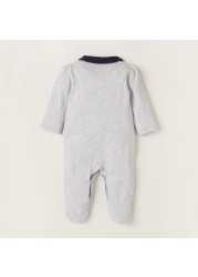 Giggles Printed Closed Feet Sleepsuit