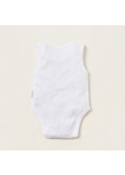 Giggles Printed Sleeveless Bodysuit