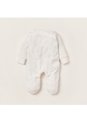 Juniors Textured Sleepsuit with Long Sleeves