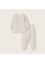 Juniors 6-Piece Printed T-shirt and Pyjama Set