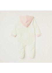 Juniors Printed Sleepsuit with Hood