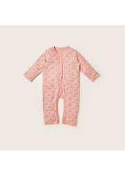 Juniors Printed Sleepsuit with Long Sleeves - Set of 3