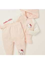 Sanrio Hello Kitty Print Sweatshirt and Jog Pants Set