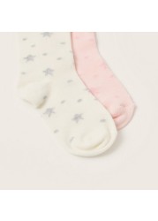 Juniors Printed Socks - Set of 2