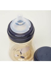 Mother-K Printed Feeding Bottle with Cap - 180 ml