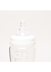 Giggles Printed Glass Feeding Bottle - 200 ml