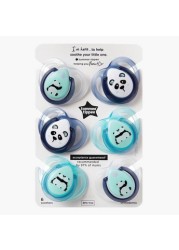 Tommee Tippee CTN 6-Piece Anytime Soother Set - 6-18 months