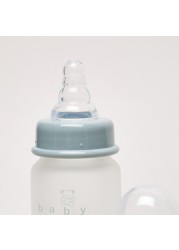 Giggles Glass Feeding Bottle with Silicone Sleeve - 50 ml