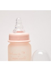 Giggles Printed Glass Feeding Bottle - 50 ml