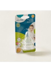 Juniors Dual Anti-Colic Wide Neck Teat - Set of 2