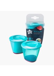 Tommee Tippee Explora Pop Up Weaning Pots - Set of 2