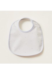 Cambrass All-Over Print Bib with Hook and Loop Closure