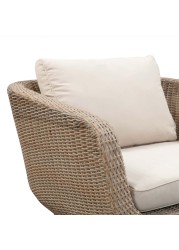 1 Seater Aarhus Wicker Sofa Generic, VTB-463005/1S (2 Pc.)