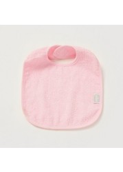 Jollein Textured Bib with Hook and Loop Closure